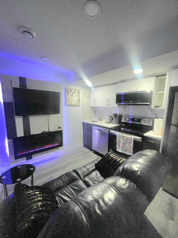 Älytelevisio, takka