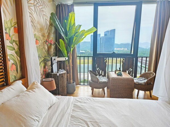 Appartement Signature, vue fleuve | Mini-bar avec articles gratuits, Wi-Fi gratuit