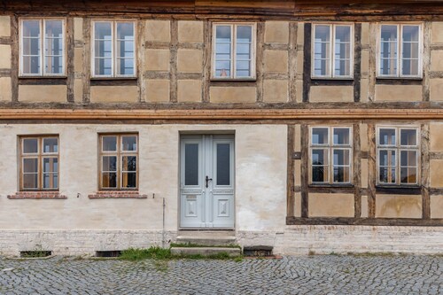 Ferienwohnung 'Fischerhaus Havelberg' mit Gemeinschaftsgarten und Wi-Fi
