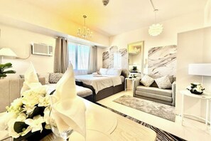 1 chambre, fer et planche à repasser, Wi-Fi, draps fournis