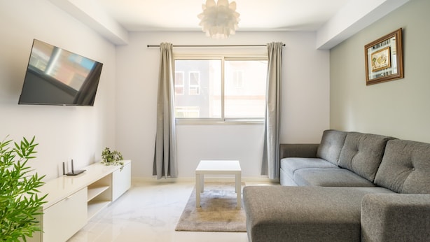 Living area - Apartment in Las Palmas Near Playa de Las Canteras (Las Palmas de Gran Canaria)
