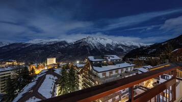 Vue depuis lâhĂ©bergement