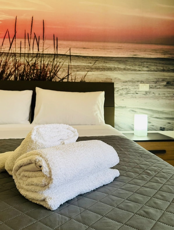 1 Schlafzimmer, kostenloses WLAN, Bettwäsche