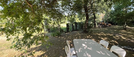 Restauration en plein air