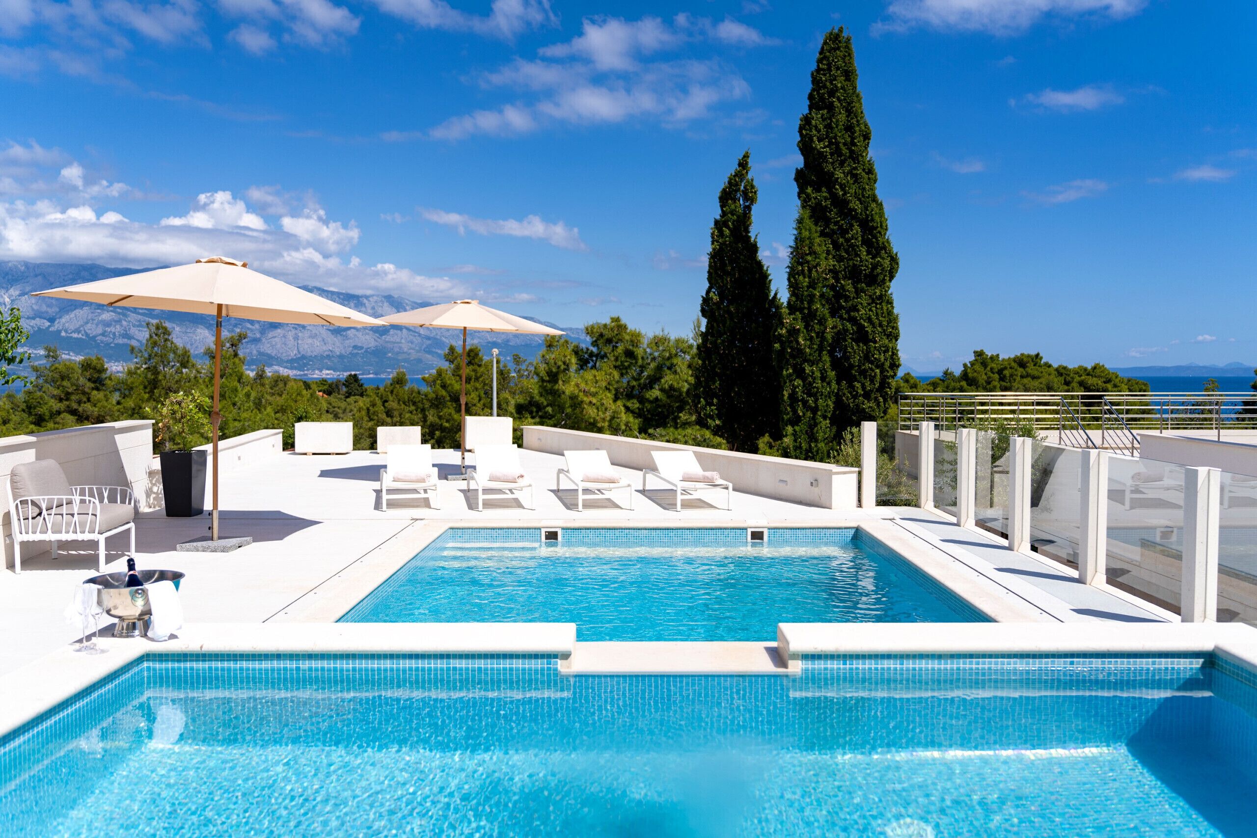 Piscine chauffée