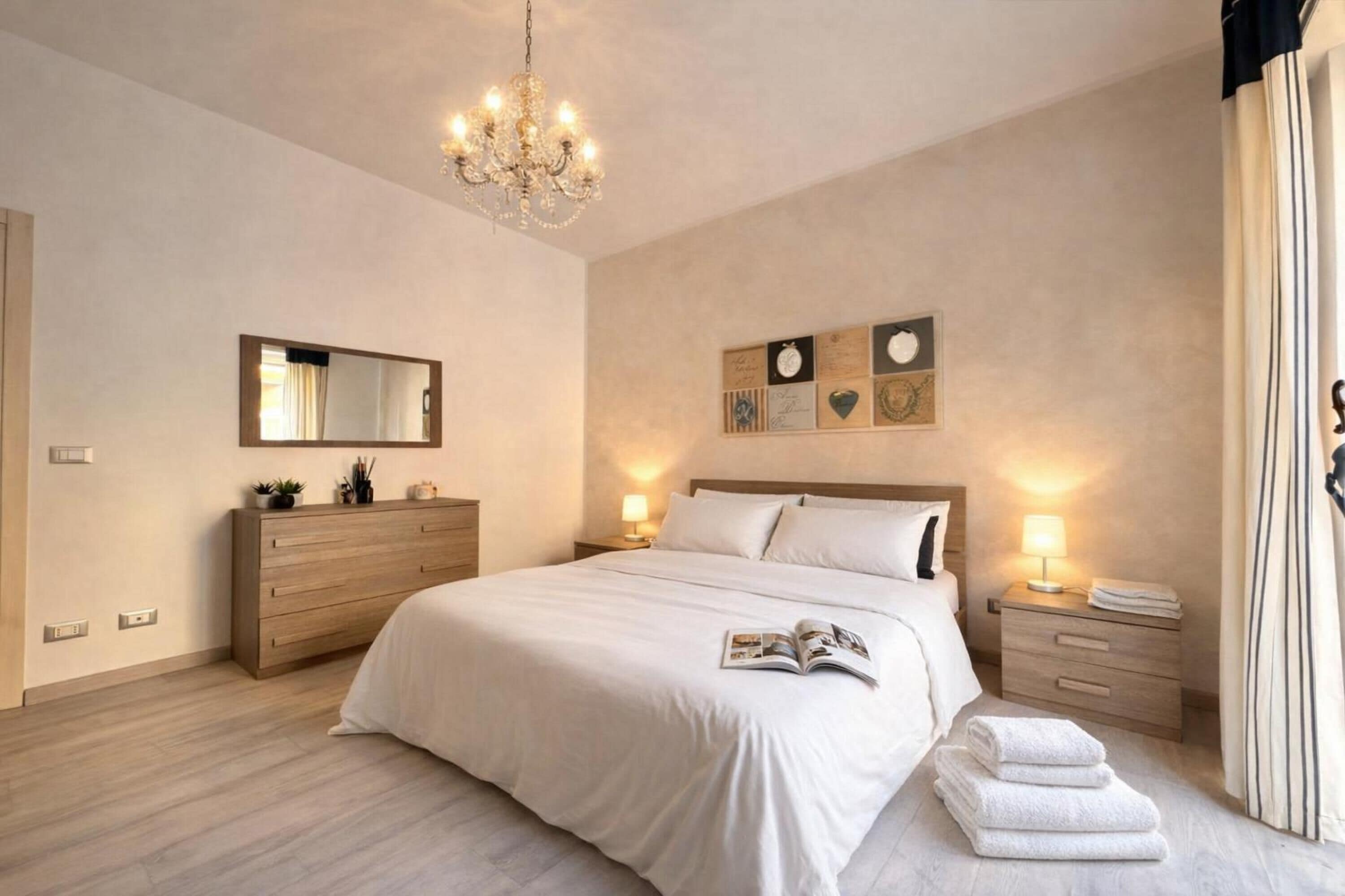 Appartement Familial, plusieurs chambres (Le Conchiglie Di Grace) | 2 chambres, Wi-Fi, draps fournis