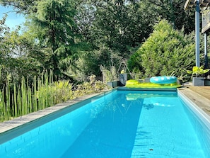 Pool - "La Clairière" for 4 with private pool, on the edge of the Versailles forest (Buc)