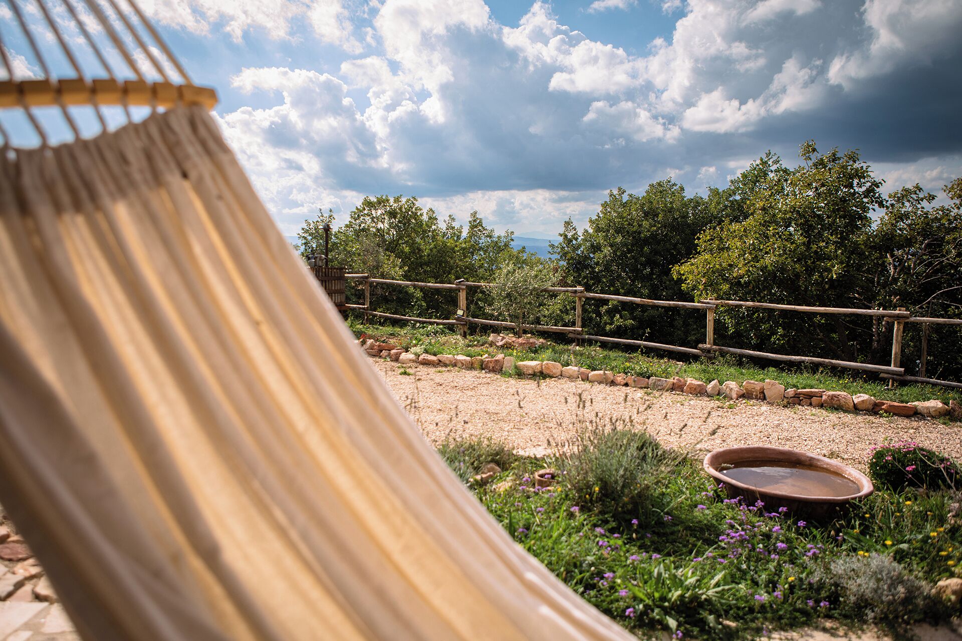 Enceinte de l’hébergement