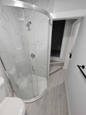 Towels, soap, toilet paper