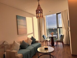 Studio, uitzicht op de stad | Woonruimte