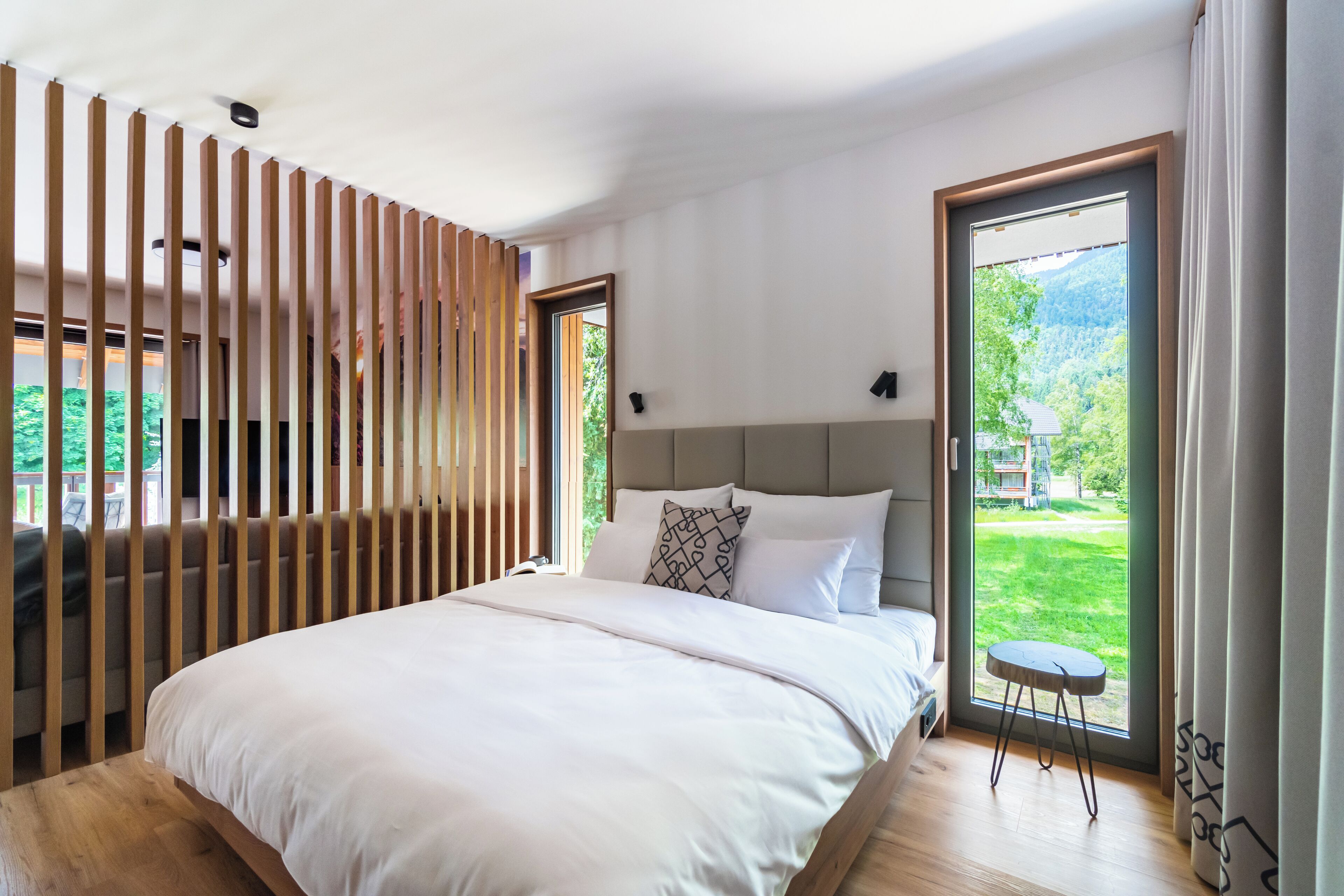 2 Bedroom family apartment with balcony | In-room safe, blackout curtains, soundproofing, iron/ironing board