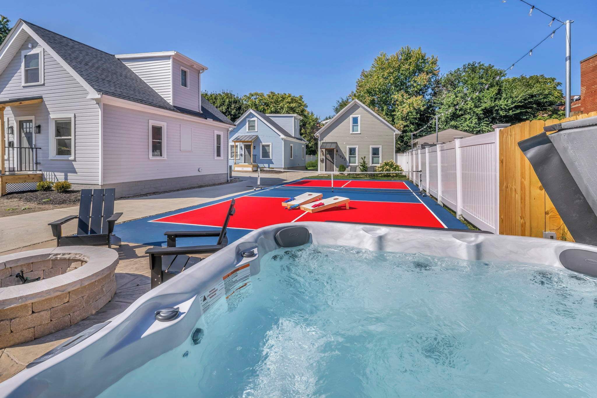 Bain à remous extérieur