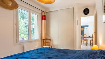 3 dormitorios, tabla de planchar con plancha, wifi