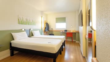 Sistema de insonorización, wifi gratis y ropa de cama