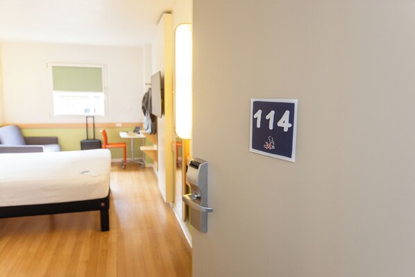 Chambres insonorisées, Wi-Fi gratuit, draps fournis