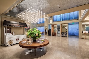 Sala de estar en el lobby