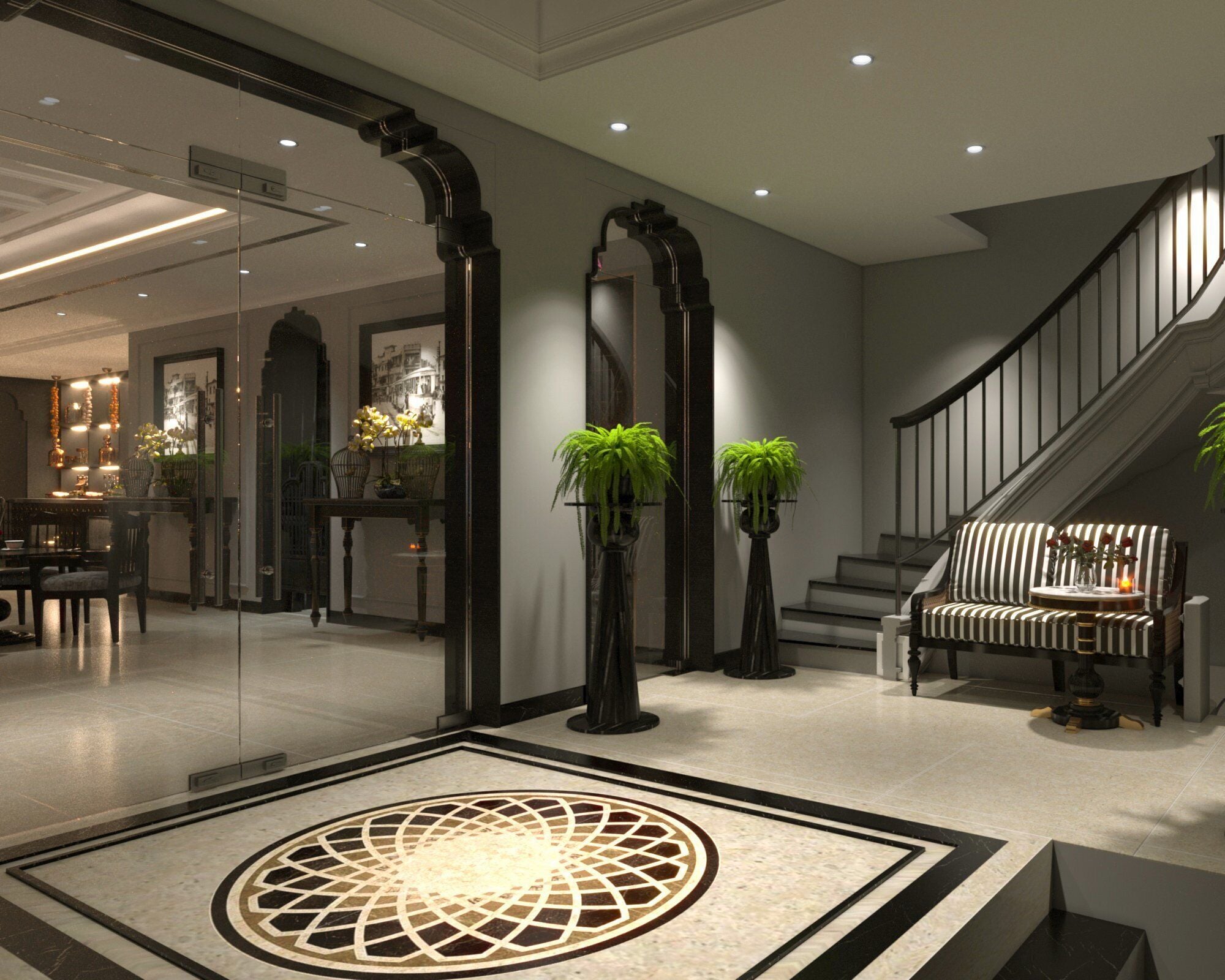 المنشأة من الخارج