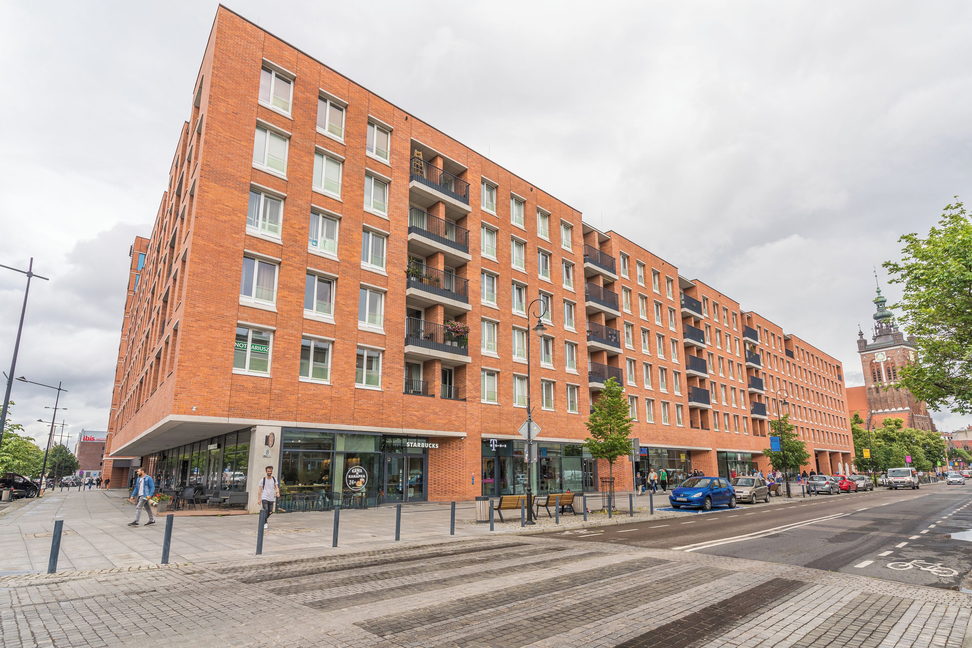 Majoituspaikan julkisivu