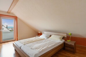 1 室のベッドルーム、WiFi、ベッドシーツ