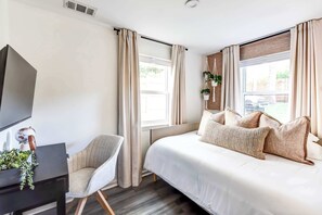 3 bedrooms, iron/ironing board, travel cot, WiFi