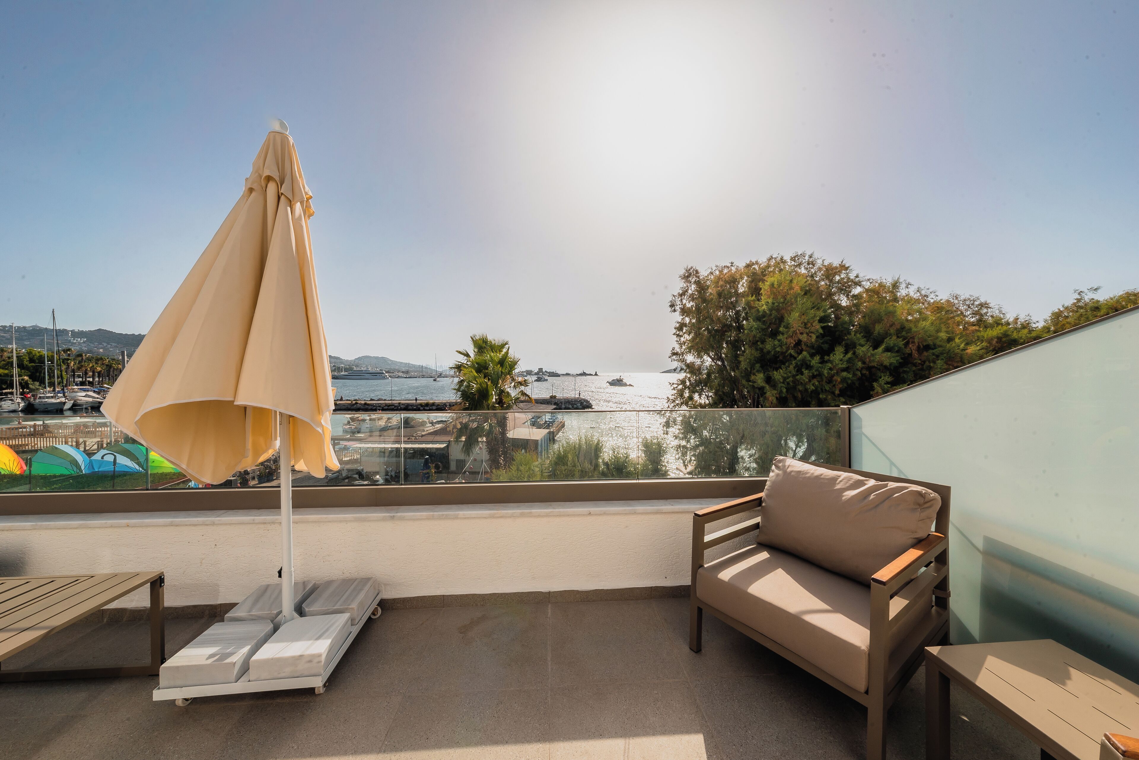 Superior Double Room, Sea View | Terrace/patio