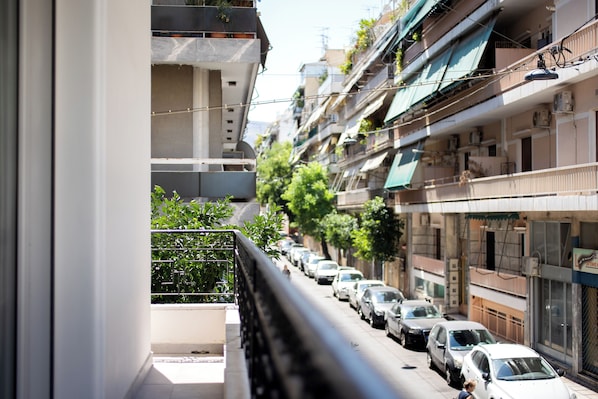 Appartement, 2 chambres, balcon, vue ville | Vue sur la ville