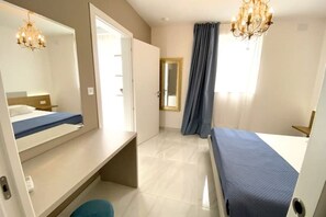 1 makuuhuone, silitysrauta/-lauta, ilmainen Wi-Fi, vuodevaatteet