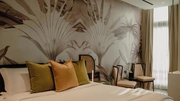 Habitación doble Premier | Insonorización, tabla de planchar con plancha y wifi gratis