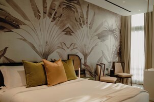 Premier-Doppelzimmer | Schallisolierte Zimmer, Bügeleisen/Bügelbrett, kostenloses WLAN