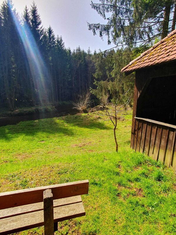 Enceinte de l’hébergement