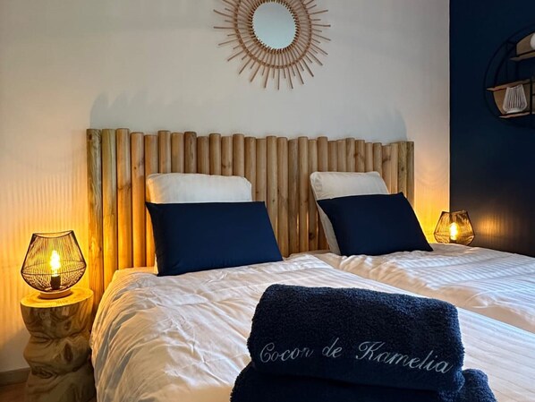 2 chambres, Wi-Fi gratuit, draps fournis