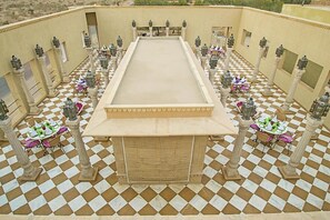 Outdoor dining - Sonaar Haveli Jaislamer (Jaisalmer)