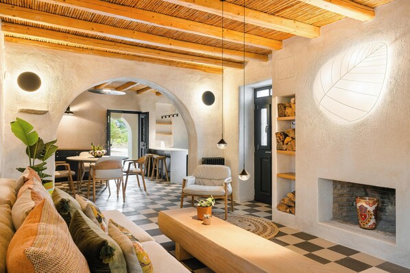 ヴィラ 6 ベッドルーム | リビング エリア