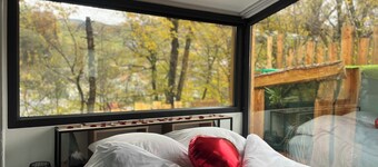 Lodge with Hot Tub and sunny terrace in the heart of Alsace