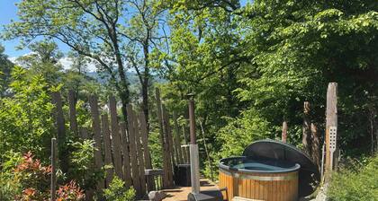Lodge with Hot Tub and sunny terrace in the heart of Alsace