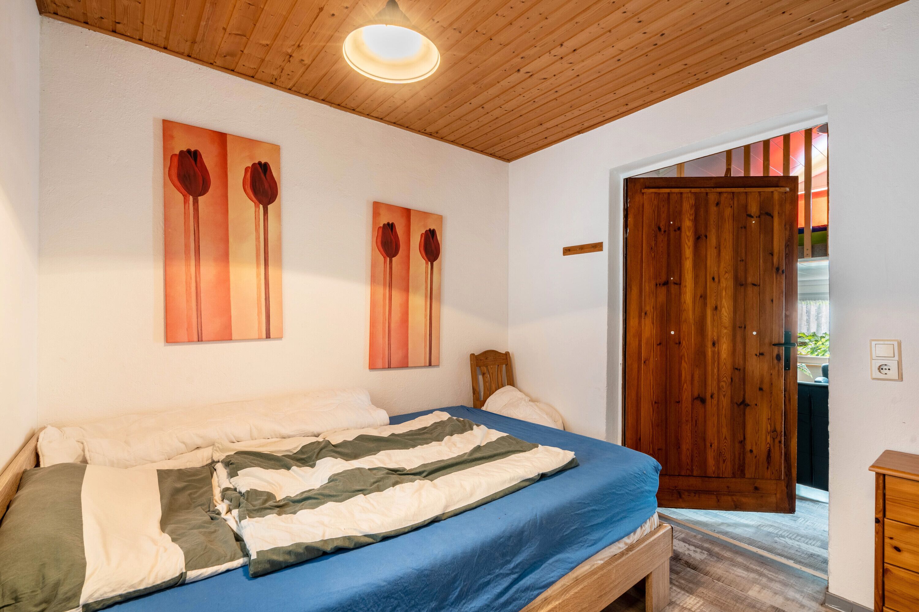 3 habitaciones y ropa de cama 