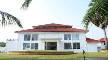 Fassade der Unterkunft