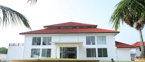 Fassade der Unterkunft