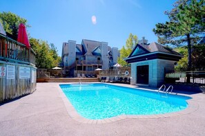 Seasonal outdoor pool