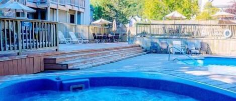 Seasonal outdoor pool