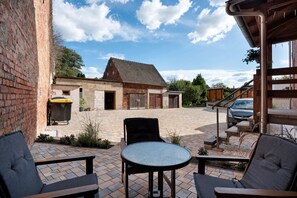 Terrace/patio - Holiday Apartment 'Spree - Oase' in Spremberg (Spremberg)