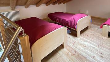 1 bedroom, iron/ironing board, bed sheets