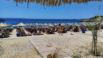 Beach nearby, white sand