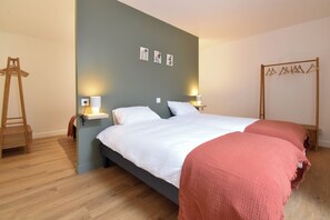 4 habitaciones, wifi y ropa de cama 