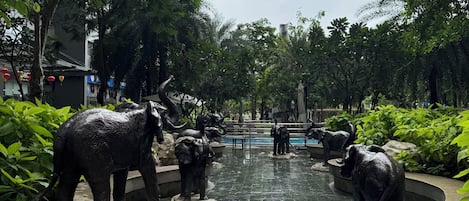 المنطقة المحيطة بالمنشأة
