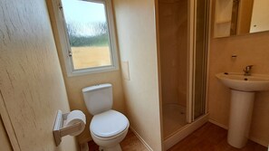 Cabin, 2 phòng ngủ, quang cảnh núi | Phòng tắm