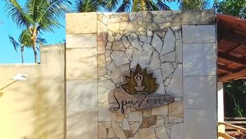 Área de tratamento externa, tratamentos corporais, aromaterapia