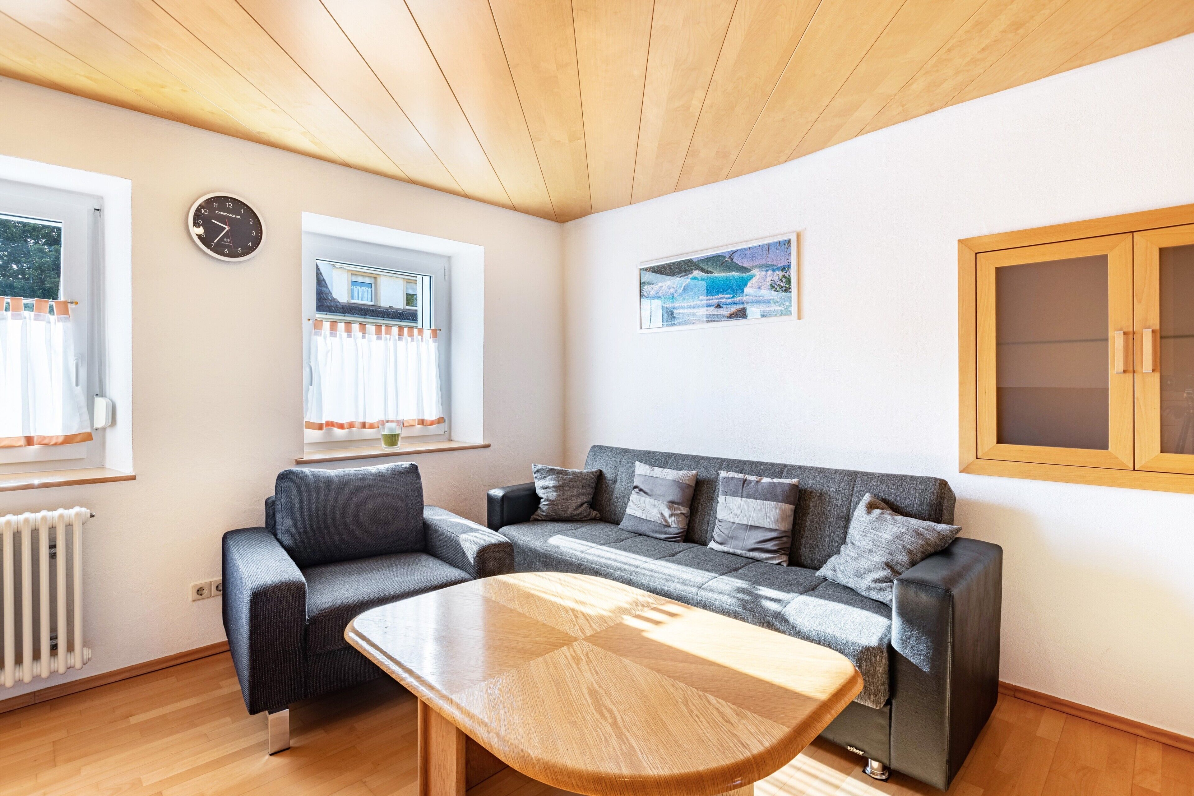 Televisie en een tafeltennistafel