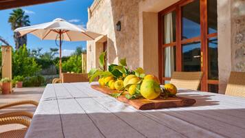 Udendørs spisemuligheder