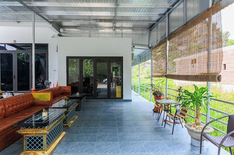 Fachada de la propiedad